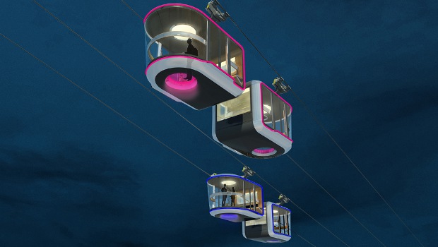 À Brest, le téléphérique brille de mille feux