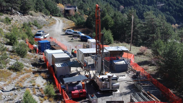 Modane : un forage géotechnique de 570 m de profondeur