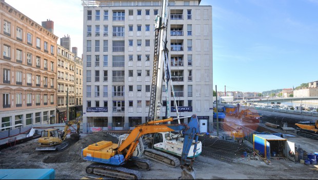 À Lyon, Eiffage reconstruit le parking Saint Antoine