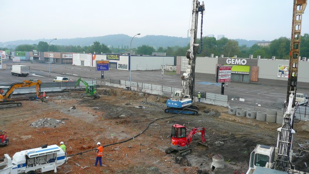 Havre : NGE repense le parking Auchan Montivilliers