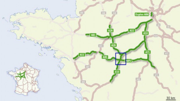 Spie batignolles remporte l'élargissement de l'A10 à Tours