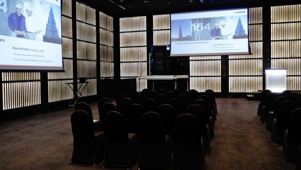 Dubaï : une conférence en béton