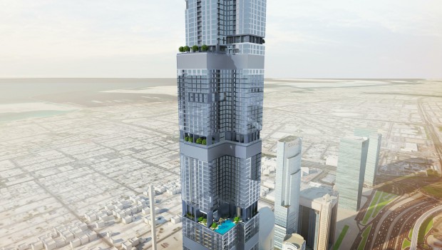 Tour Entisar à Dubaï : 5ème plus haute du monde