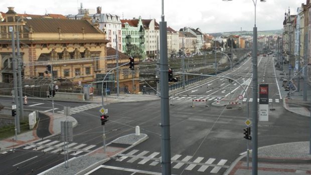 République Tchèque : Eurovia CS aménage Pilsen
