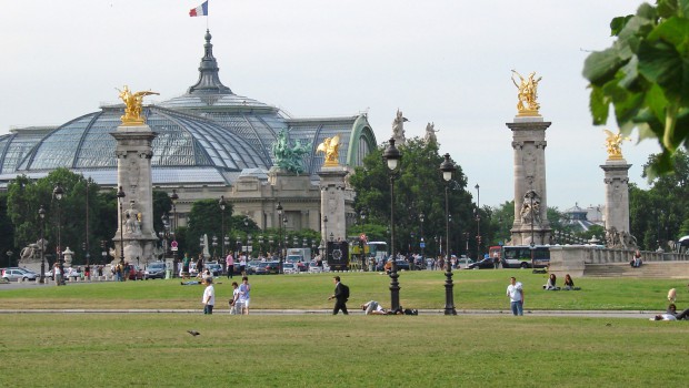 Le Grand Palais en travaux en 2019