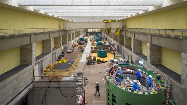 Savoie : la centrale hydroélectrique de La Bâthie à mi-parcours