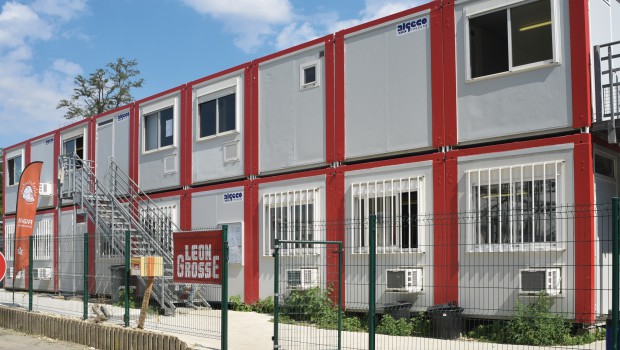 À Lyon, Algeco se charge du confort de Léon Grosse