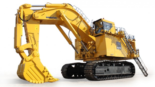 Komatsu présentera une pelle minière inédite à Bauma