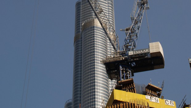 Linden Comansa : 3 grues dans le ciel de Bauma