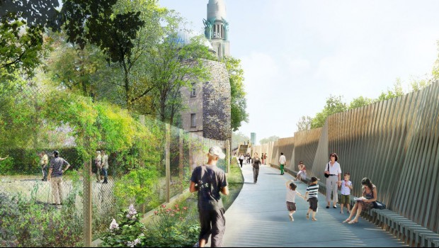 À Gentilly, les berges de l'A6a sont en chantier