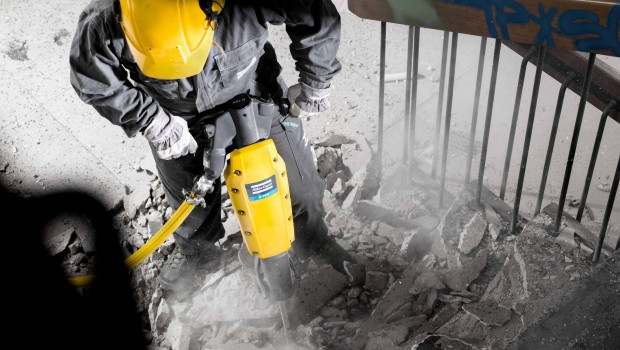 Nouveau marteau-piqueur portatif chez Atlas Copco