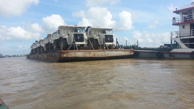 L'odyssée de Terex Trucks au Myanmar