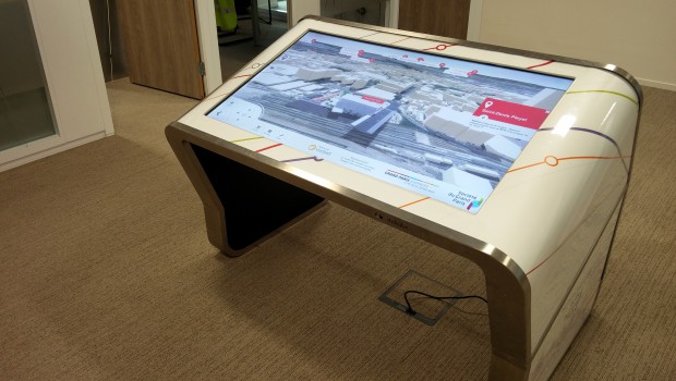 Itekube développe une table tactile pour le BTP