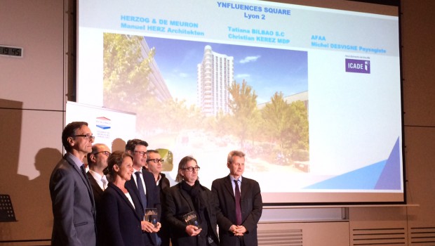 Lyon : le projet Ynfluences Square est Pyramide d'Argent