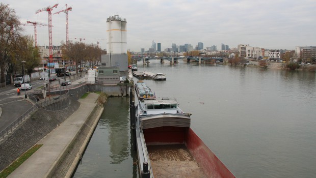 Matériaux de construction : que dit le transport fluvial ?