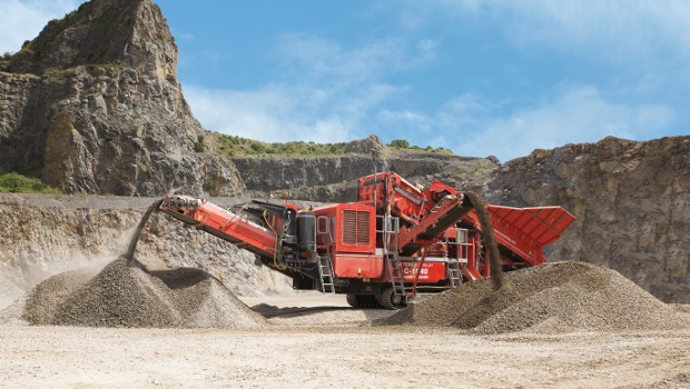 Terex Finlay présente le concasseur C-1540