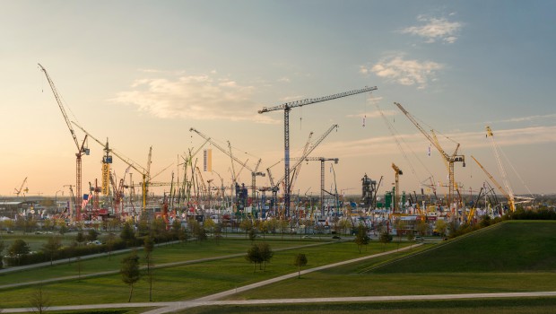 À Bauma, la grue la plus haute était chez Linden Comansa