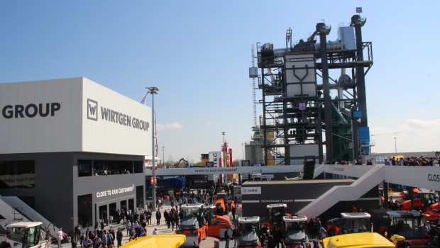 Benninghoven sous pavillon Wirtgen à la Bauma