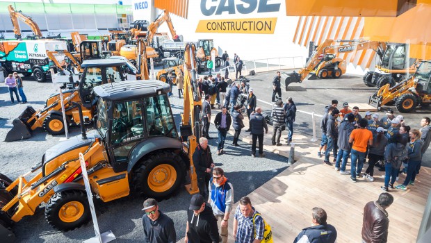 Case a reçu des visiteurs du monde entier sur la Bauma