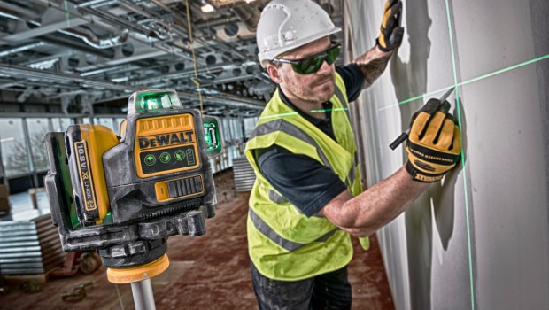 DeWalt lance des lasers de chantier sur batterie