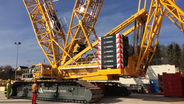 Schmidbauer acquiert une Terex Superlift 3800