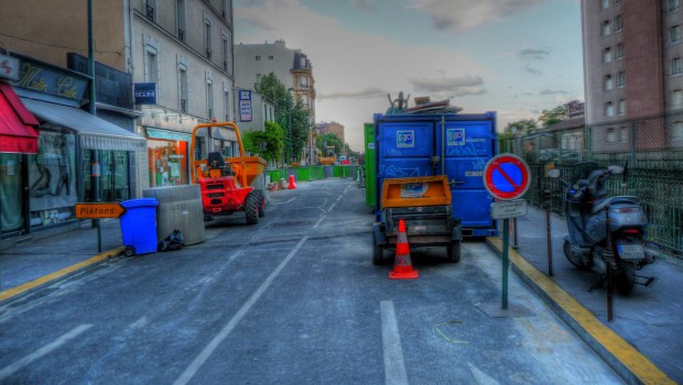 Vaste chantier de réseaux entre Asnières et Bois-Colombes