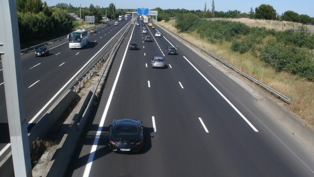 Réfection des chaussées sur l'A9