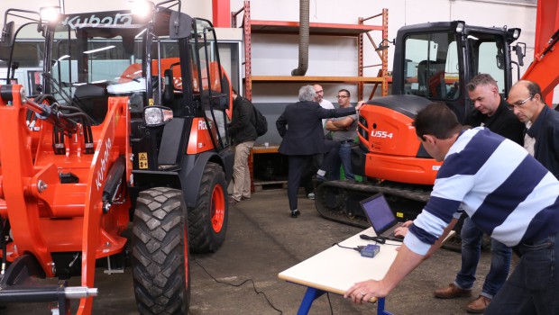 La technologie Kubota à cœur ouvert au lycée Val Moré