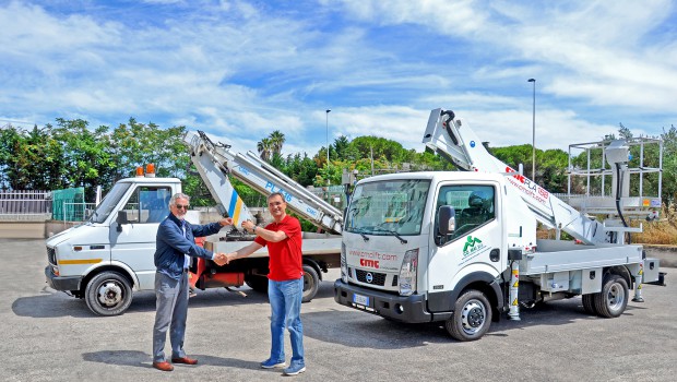 CMC Aerial Platform célèbre le retour de sa 1è nacelle