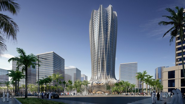 Au Qatar, Zaha Hadid fait éclore la fleur du désert