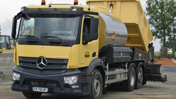 STPR investit dans un point à temps Acmar sur porteur Mercedes