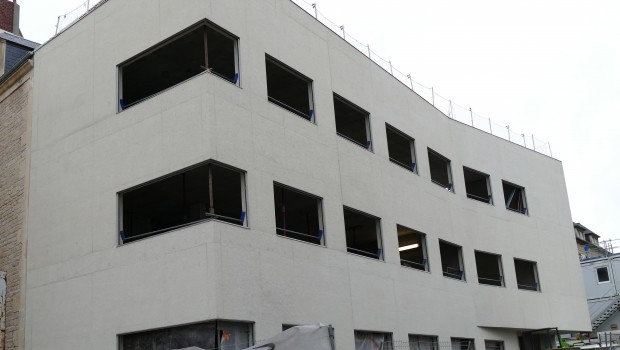Un béton blanc pour une clinique de Caen