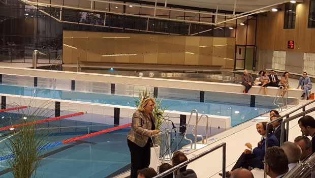 Venelles : le centre aquatique Sainte-Victoire inauguré