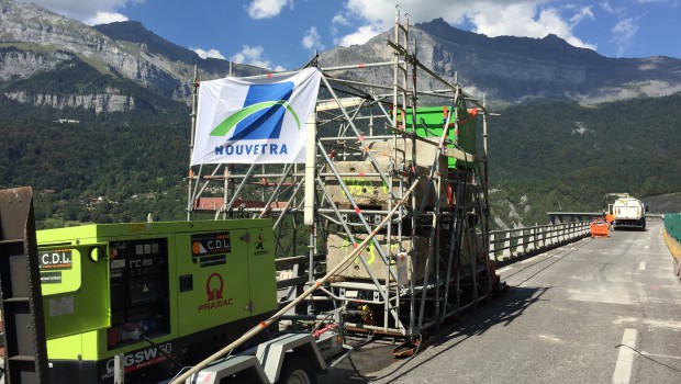 Un béton sous pression au viaduc des Egratz (74)