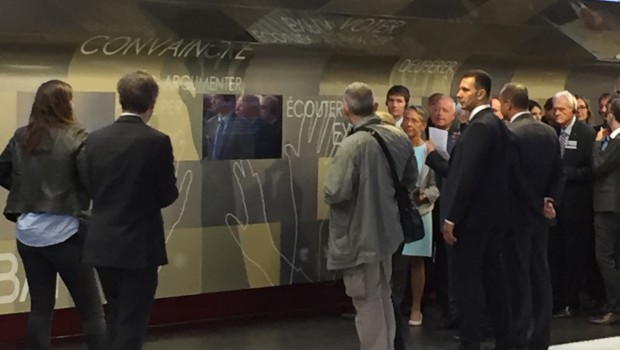 Paris : la station de métro Assemblée Nationale à la pointe