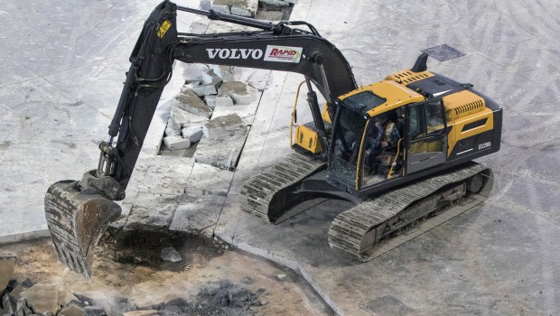 À Toronto, Volvo CE frappe fort