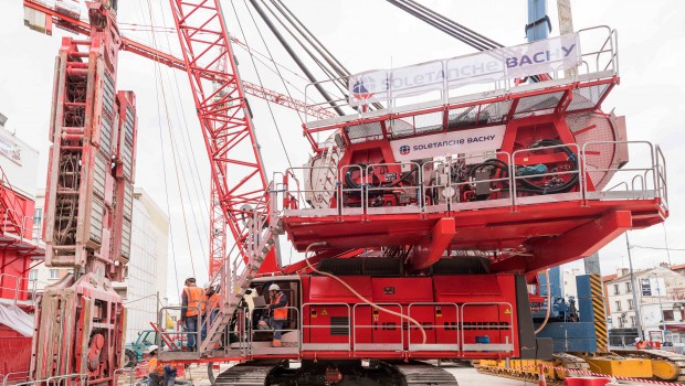 Grand Paris : Soletanche Bachy dévoile une Hydrofraise XXL