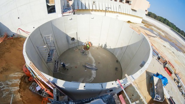 Vigier installe un bassin Vasio à Louveciennes