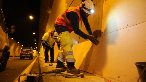 Grand Lyon : le tunnel de Caluire fait peau neuve