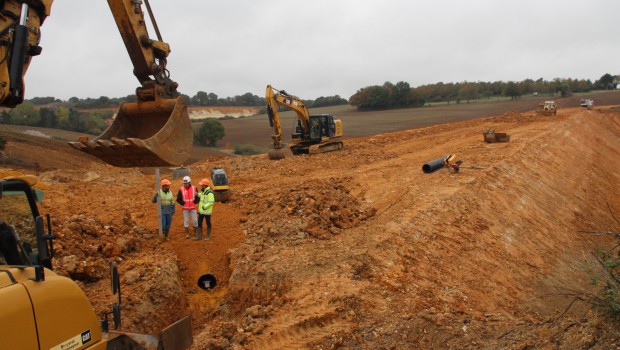 Sarthe : 200 000 m3 pour 4 km de déviation