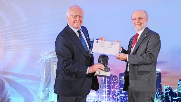 Herrenknecht founder honored in Singapore