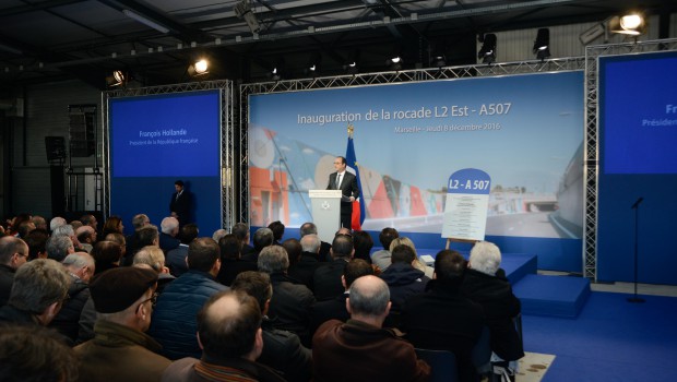 Marseille : la rocade L2 Est inaugurée