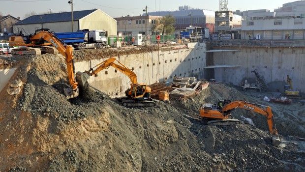Porte des Lilas : Biogénie danse avec les pelles