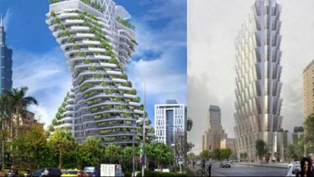 Twisted Skyscrapers vs Stacked Towers