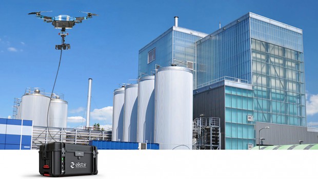 Drone Volt survole le CES show de Las Vegas