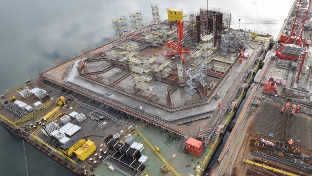 Floatgen, la première éolienne en mer, prend forme