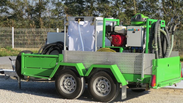 Moby Cline VBA : lavage et traitement des désactivants de béton