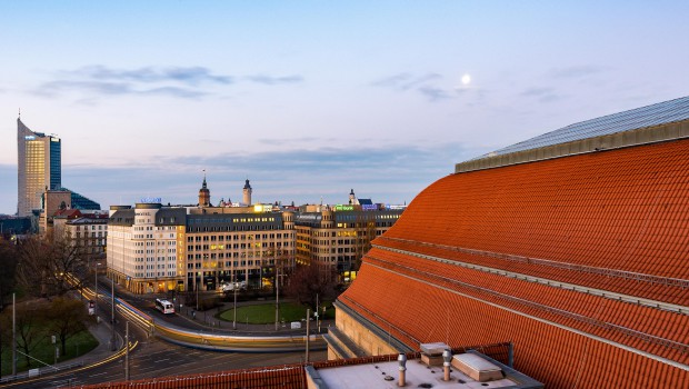 En Allemagne, la gare centrale de Leipzig voit rouge
