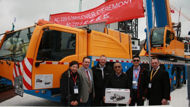 Demag first crane arrives in Asia