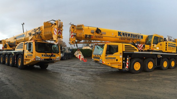 Première grue Demag AC 100-4L en Irlande